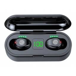 Auriculares Inalmbricos Bluetooth F9 Con Touch y Base De Carga