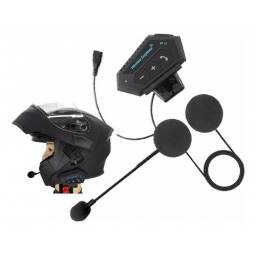 Intercomunicador Para Motos Con Manos Libres Bluetooth 