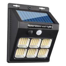 Set 4 Focos Farol Solar 96 Led Sensor Movimiento Exterior