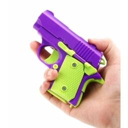 Mini Pistola Policial Fidget Toy Anti Estrs y Ansiedad Para Adultos y Nios 