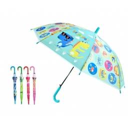 Paraguas Infantil Con Silbato De Seguridad Varios Colores