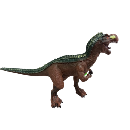 Dinosaurio Baryonyx Grande De Goma Con Sonido Real 40cm Largo X 30cm Altura