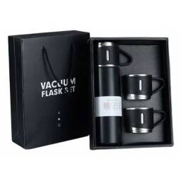 Set Termo 500ml Y 3 Mini Tazas Vaso Trmico Calidad