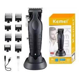 Maquina Corta Pelo Profesional Kemei Km-2296 Recargable con Base