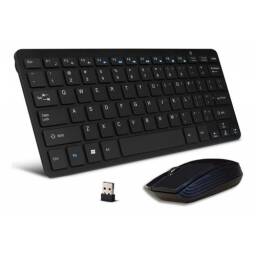 Combo Inalmbrico Mini Teclado Y Mouse Usb 