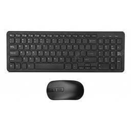 Combo Teclado Y Mouse Inalmbrico Slim Usb 