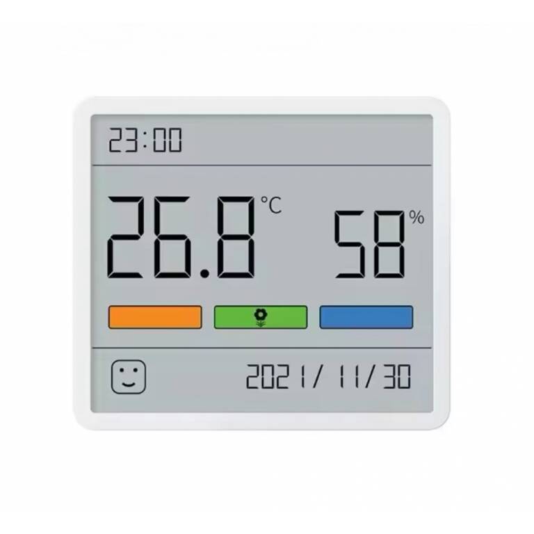 Reloj Termometro Temperatura Higrometro Humedad Calendario DUKA